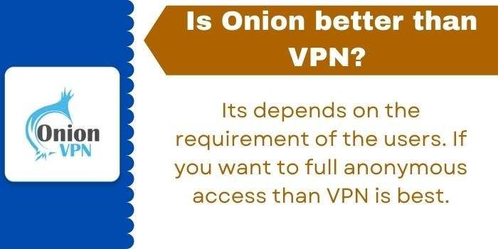 Onion Over VPN vs VPN